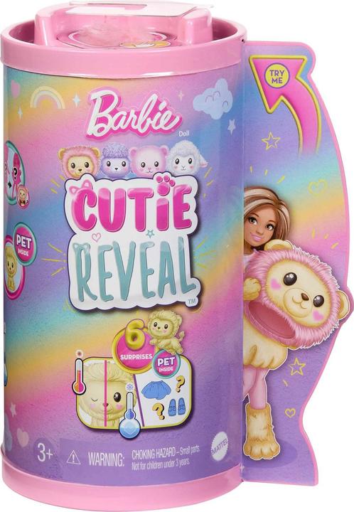 Produktbild Barbie Cutie Reveal Chelsea Cozy Cute Tees Series - Lion