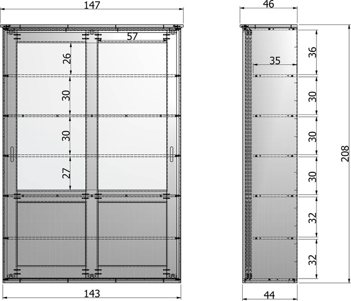 Immagine prodotto Woood Vince (208 x 147 x 46 cm)