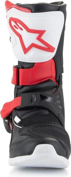 Actual product image Alpinestars Boots Tech 3s Kids Wht/Re 12 (Boys, 30.5)