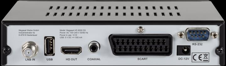 Image du produit Megasat Mallette de camping HD6000 (Antenne parabolique, DAB/DAB+, UKW / MW / LW)