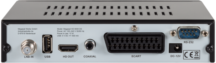 Produktbild Megasat Campingkoffer HD6000 (Parabolantenne, DVB-S / -S2)