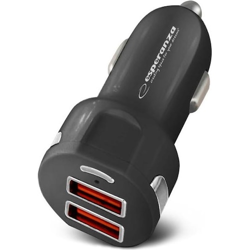 Esperanza EZ110 Autoladegerät Auto Schwarz, Auto Adapter, Schwarz