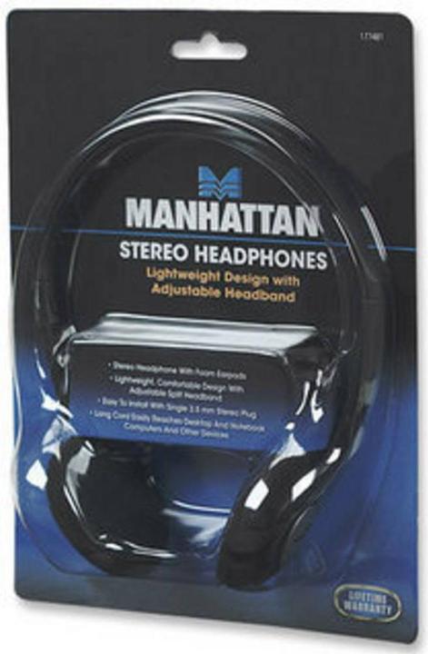 Actual product image Manhattan stereo headphones (Cable)