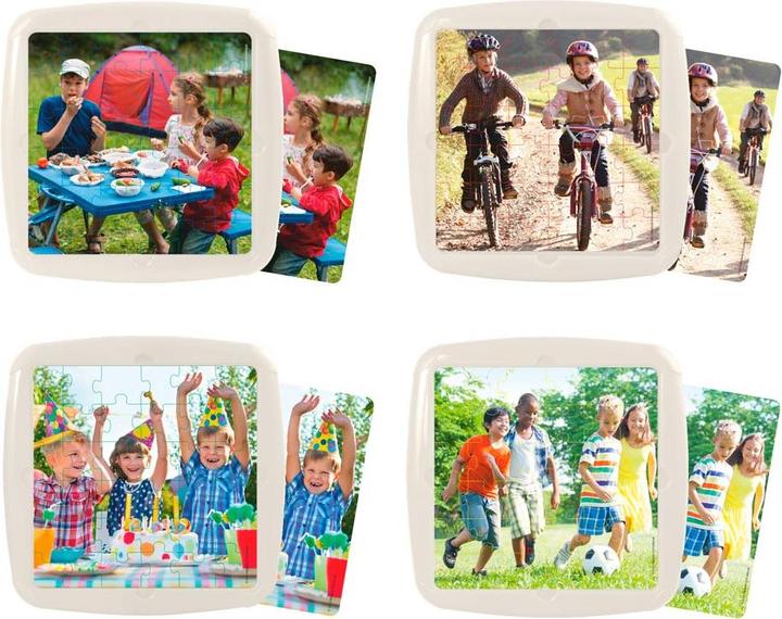 Immagine prodotto Miniland Set 4 Puzzle: Amici Uv (36 pezzi)