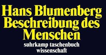 Produktbild Beschreibung des Menschen (Deutsch, Hans Blumenberg, 2014)