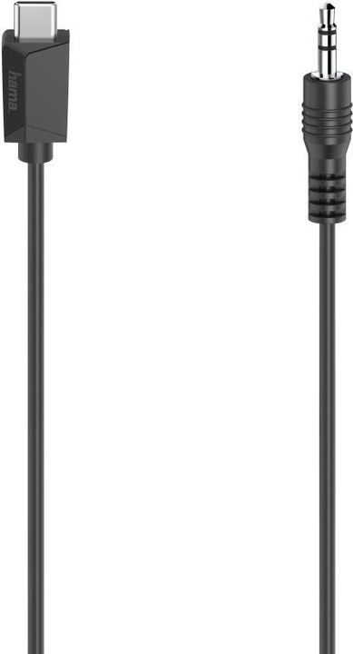 Hama 3.5 mm Klinke – USB Typ C (0.75 m, 3.5mm Klinke (AUX))