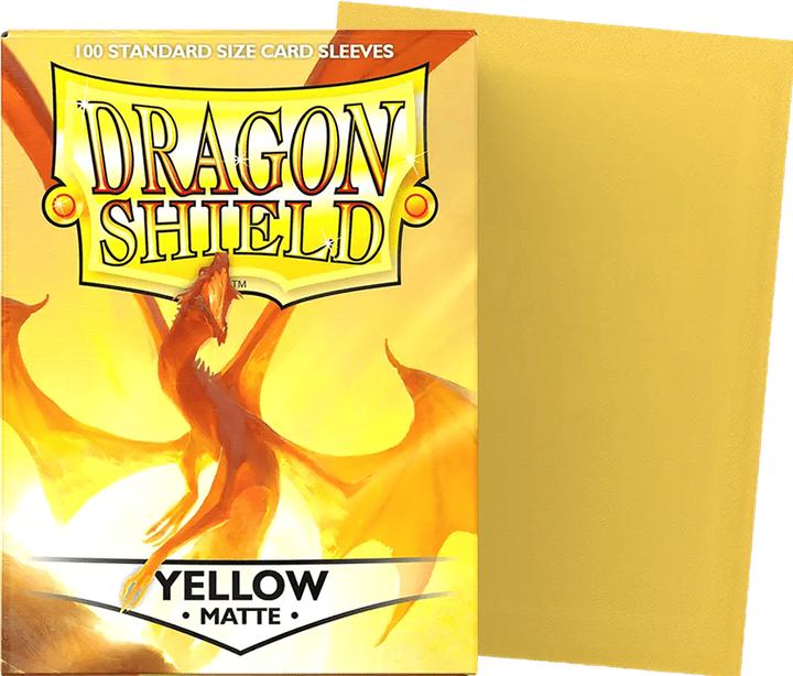 Actual product image Arcane Tinman ART11014 - Matte - Yellow (100) Card Sleeves