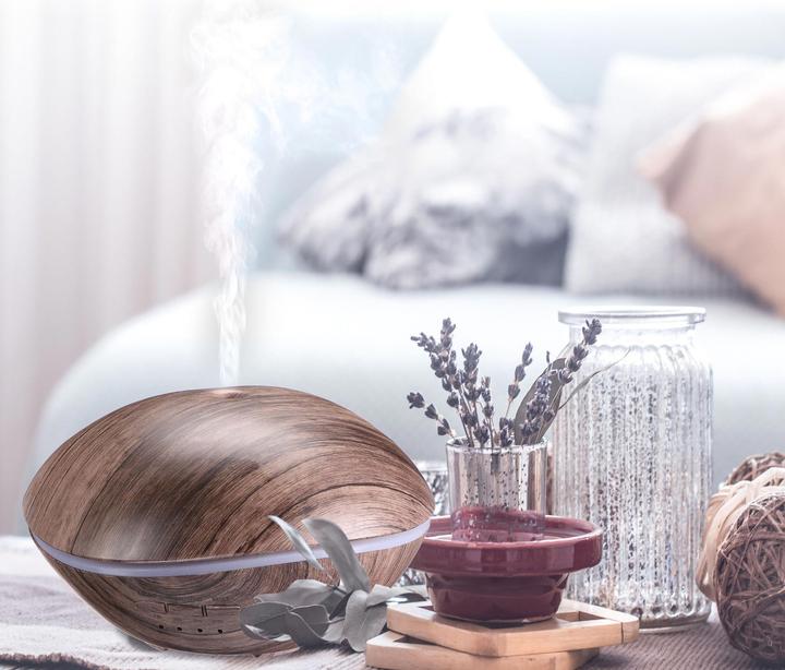 Actual product image Sixtol Aroma Diffuser Stone Grey Wood 500ml (500 ml)