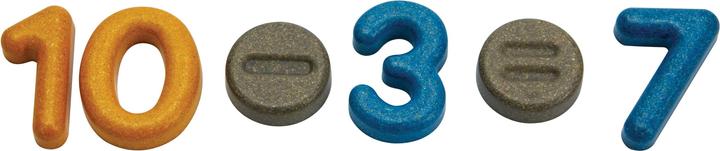 Actual product image Plantoys Numbers and symbols (German, French, Italian, English)