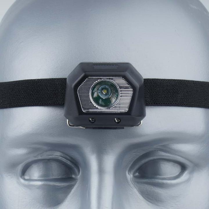 Image du produit Mil-tec LED Head Flashlight with 500 mAh Battery 80 lm Black (80 lm)