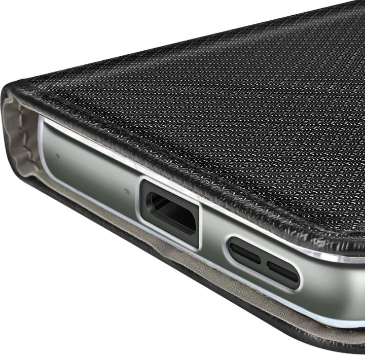 Image du produit OEM Back panel cover SMART CASE Book for MOTOROLA Edge 60 Pro black (Motorola Edge 60 Pro)