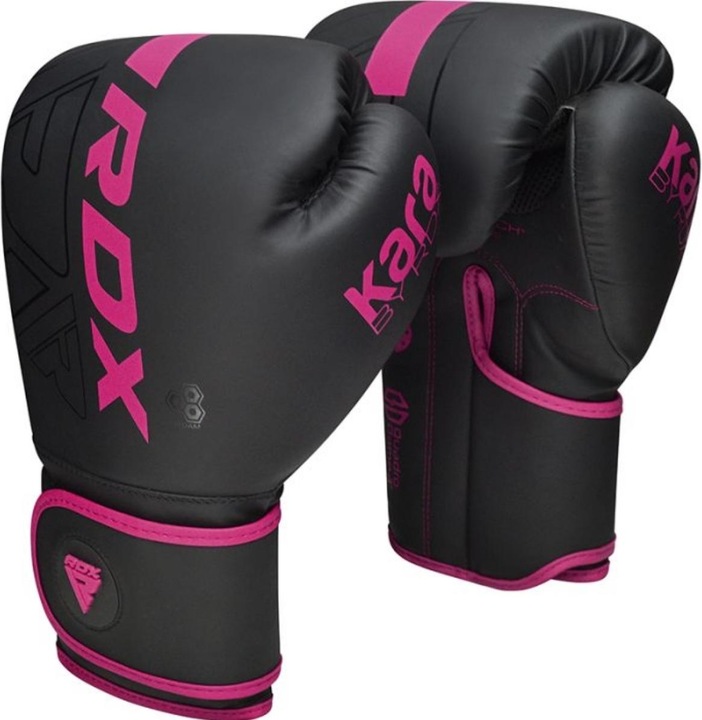 Actual product image Rdx Boxing Gloves F6 Matte Pink-10OZ (10 OZ)