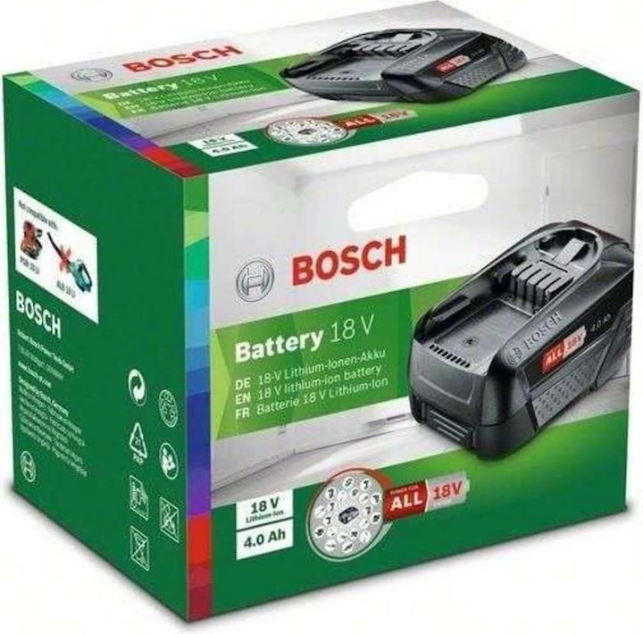 Actual product image Bosch Home & Garden PBA 18V battery pack (1x4.0Ah) (18 V)