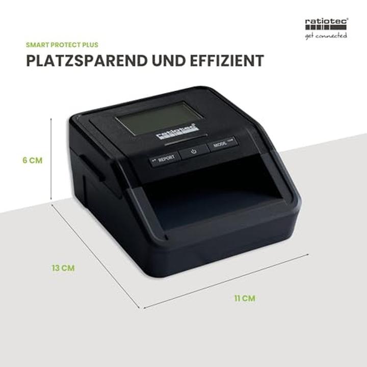 Produktbild ratiotec Smart Protect Plus (Geldscheinprüfer, Geldscheinzähler)