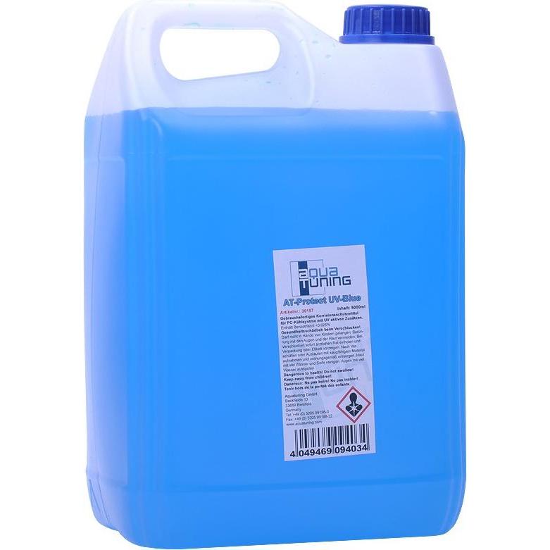 Aquatuning AT-Protect (5000 ml, Fertiggemisch), Wasserkühlung Wasserzusatz, Blau