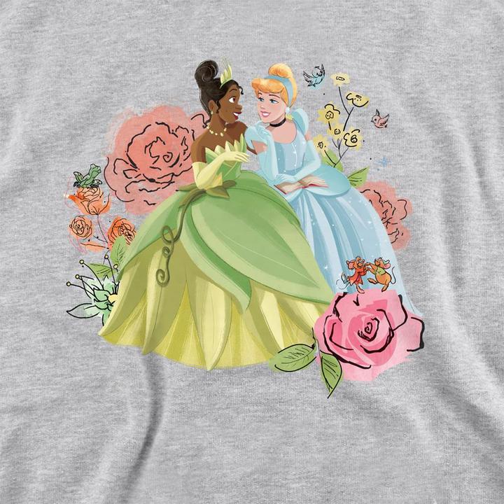 Produktbild Disney Princess In The Garden Kapuzenpullover meliert (116)