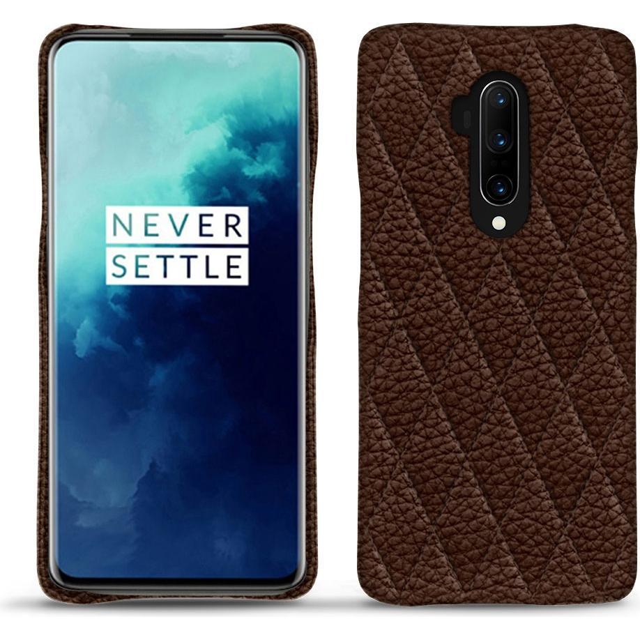 Noreve Lederschutzhülle (OnePlus 7T Pro), Smartphone Hülle, Braun
