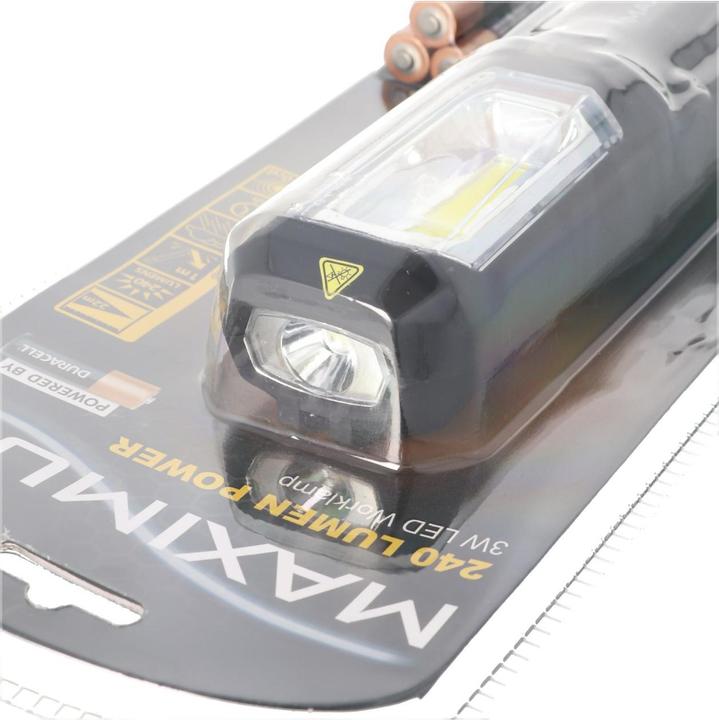 Produktbild Duracell MAXIMUS LED Worklamp M-WKL-012-DU 3W+1W 240+60lm 3xAA Powered by (240 lm)