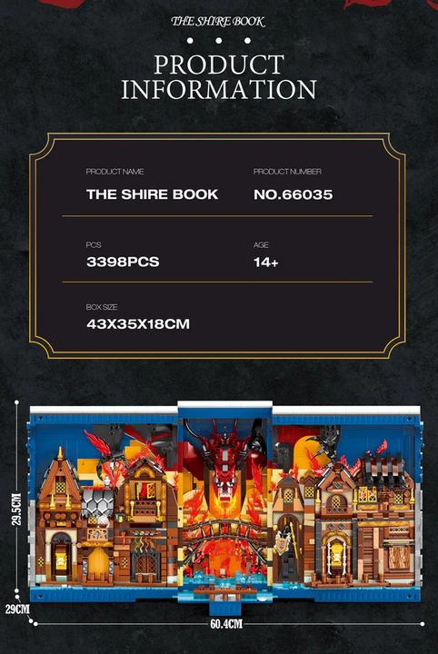 Actual product image ReoBrix The Shire Book
