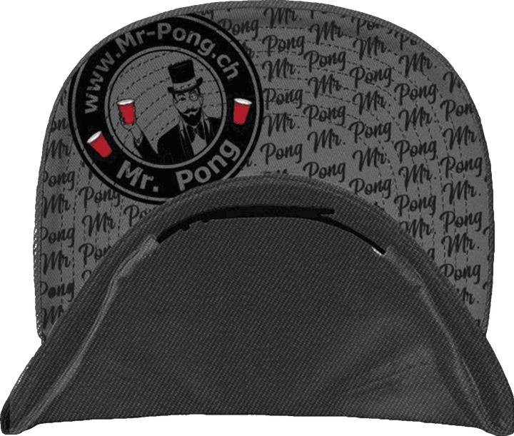 Actual product image MrPong Beer Pong Snapback Cap Grey (One size)