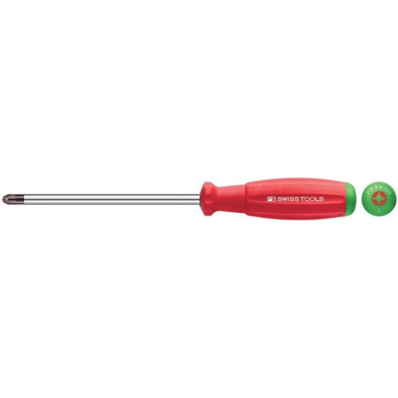 PB Swiss Tools, Schraubenzieher, SwissGrip PB 8192.0-60 (Pozidriv-Kreuzschlitz (PZ))
