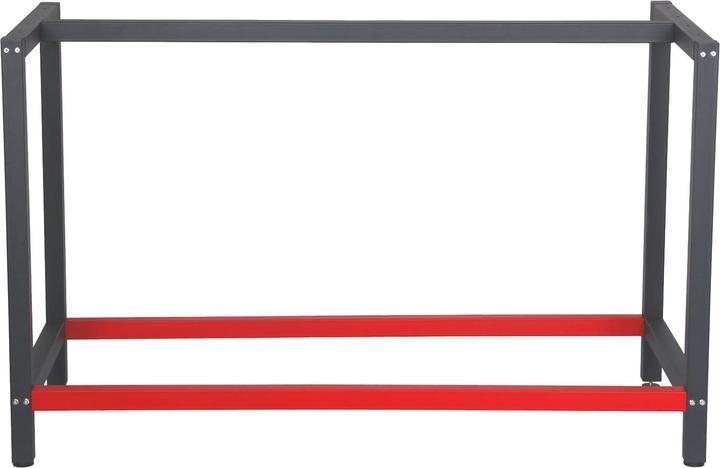Actual product image Wiltec Workbench frame 125x57x81cm Steel workbench frame Table frame Workbench (57 cm, 125 cm)