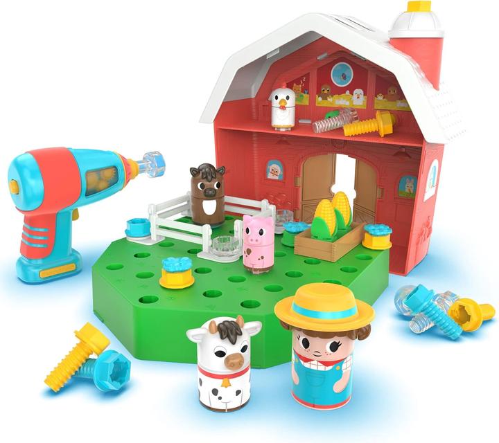 Image du produit Learning Resources Design & Drill Bauernhof-Spielzeugset (ab 3 Jahren)
