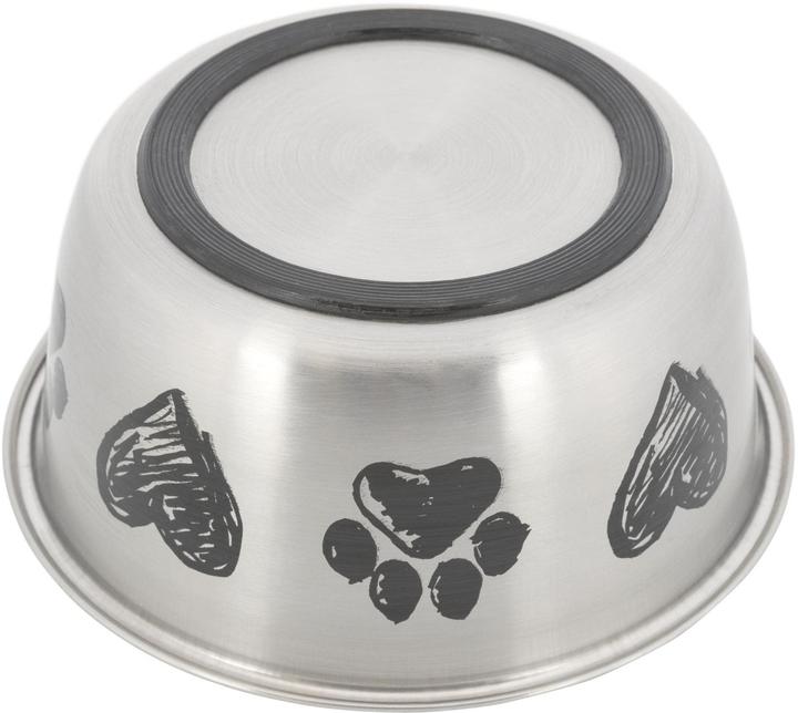 Actual product image Trixie Stainless steel bowl lacquered (200 cl)