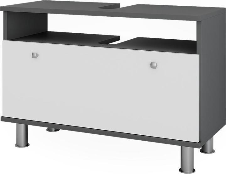 Anthrazit, Weiss, Weiss Hochglanz