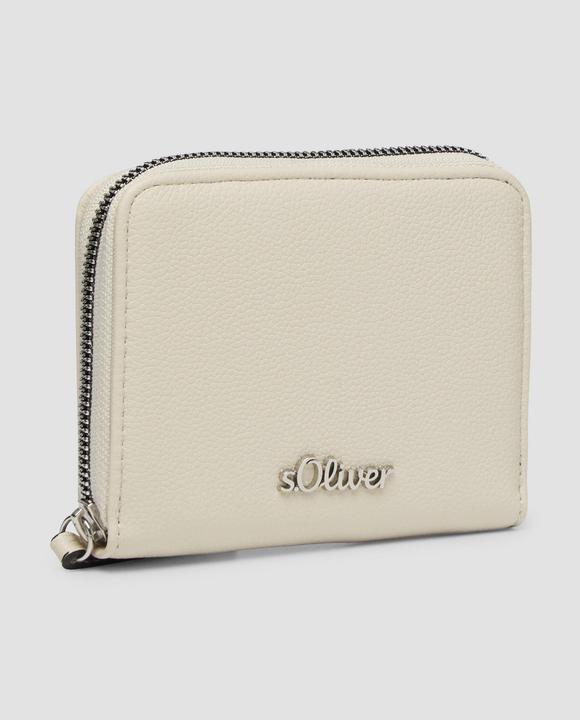 Actual product image S.Oliver Portemonnaie Handliches Portemonnaie mit Kartenslots und Reissverschlussfach