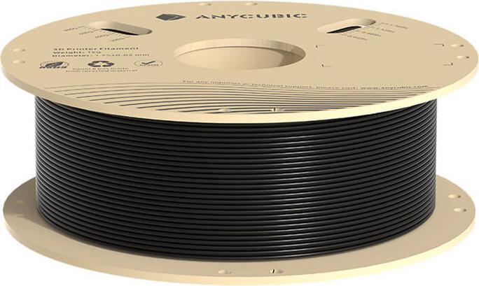Produktbild Anycubic PLA 1 KG Filament (Black) (PLA, 1.75 mm, 1000 g, Schwarz)