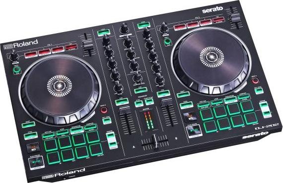 Produktbild Roland DJ-202 2-Kanal 4-Deck USB-DJ-Controller