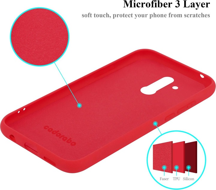 Produktbild Cadorabo TPU Liquid Silicone Case Cover (Huawei Mate 20 Lite)