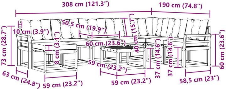 Immagine prodotto vidaXL Sofa Set