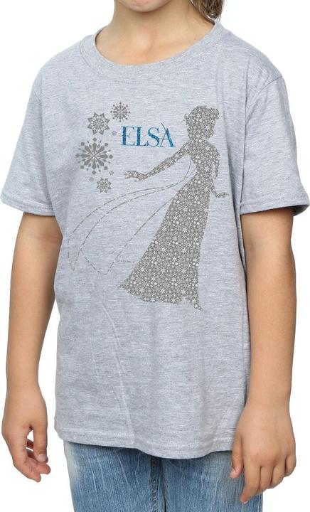Produktbild Disney Frozen Elsa Christmas Silhouette TShirt Mädchen (152, 158)