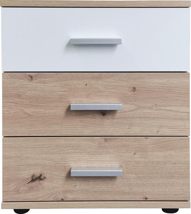 Actual product image HTI-Line Nachtschrank Nina mit 3 Schubladen (45 x 38 x 53 cm)
