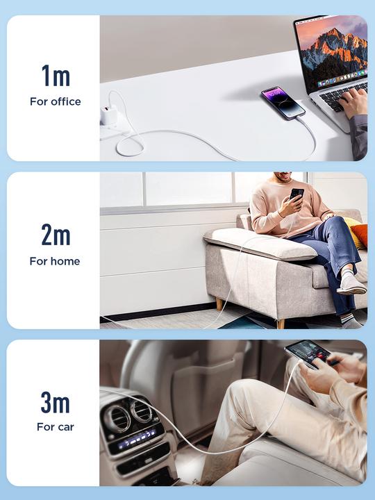 Produktbild Joyroom USB C — Lightning (1 m, USB 3.0, 30 W)