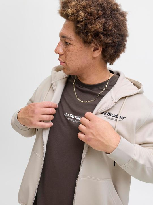 Actual product image Jack & Jones Plus Size Gedruckt Kapuzenpullover Kapuzenpullover (3XL)