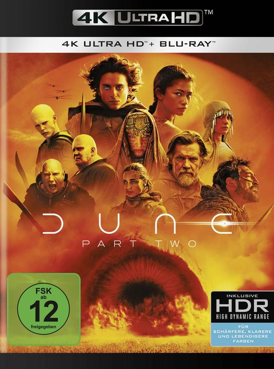 Dune: Parte seconda 4k UHD (4k Blu-ray, 2024, Tedesco, Inglese)