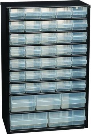 Actual product image Raaco C10-40 DIY Organiser - Drawer Magazine