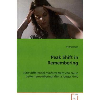 Peak Shift in Remembering, Sachbücher