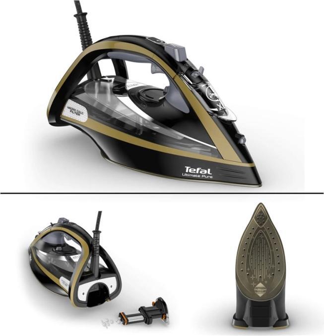 Produktbild Tefal FV9865E0 Bügeleisen Trocken- & Dampfbügeleisen Durilium Selbstreinigende Grundplatte (250 g/min)