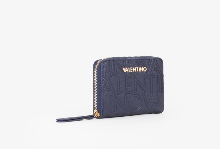 Actual product image Valentino Pansy Blue Wallet