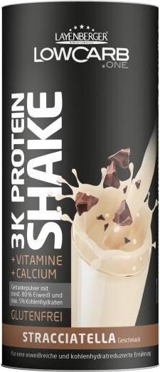 Actual product image Layenberger 3K shake protéinés stracciatella pdr (Chocolate, Vanilla, 1 x)