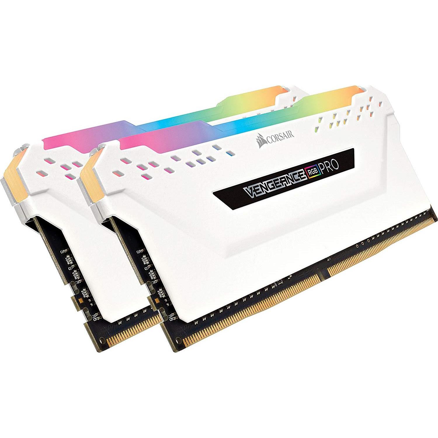 Thumbnail - Corsair Vengeance RGB Pro (2 x 8GB, 3600 MHz, DDR4-RAM, DIMM), RAM, Weiss