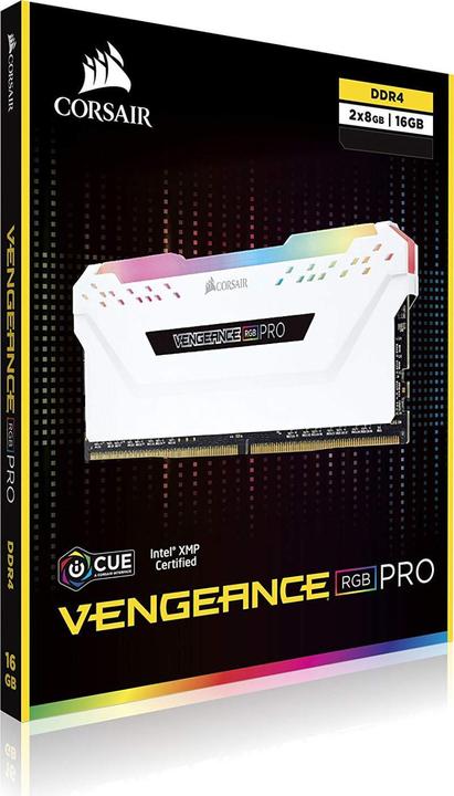 Produktbild Corsair Vengeance RGB Pro (2 x 8GB, 3600 MHz, DDR4-RAM, DIMM)