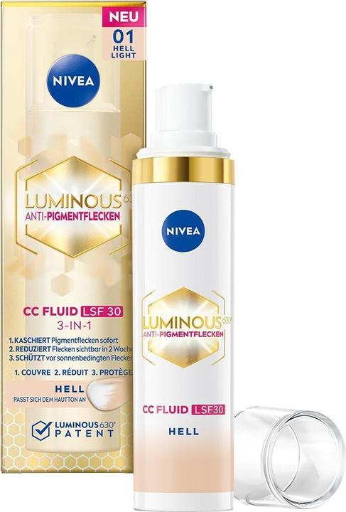 Image du produit NIVEA Cellular Luminous630 3-in-1 CC Fluid Light LSF30 (Luminaire)