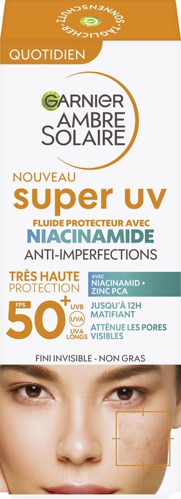 Produktbild Garnier Ambre Solaire Super UV (Sonnenlotion, SPF 50+, 40 ml, 63 g)
