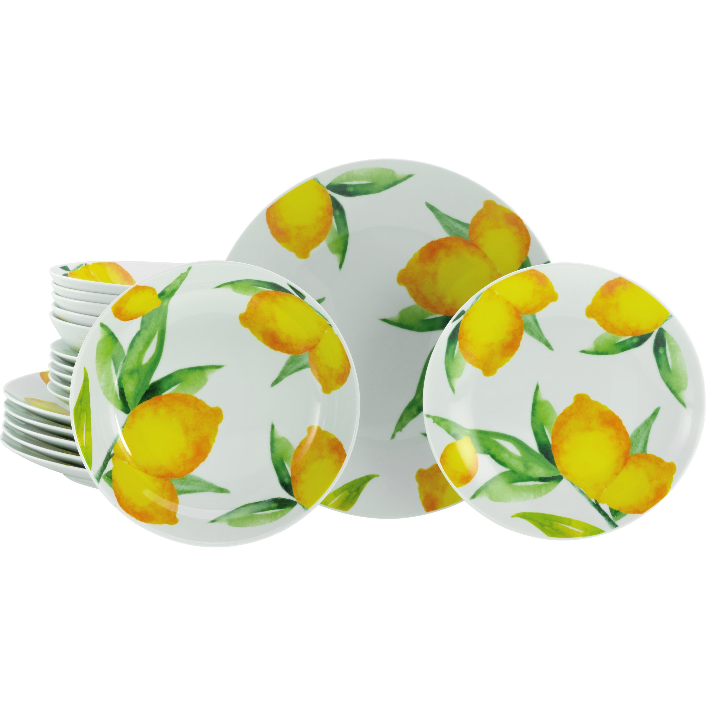 CreaTable, Geschirrset, Luna (18 Stück)