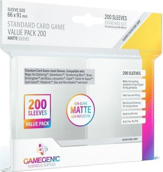 Gamegenic Standard Kartenspiel Value Packung Matte